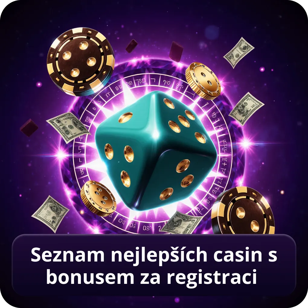 Seznam nejlepších casin s bonusem za registraci