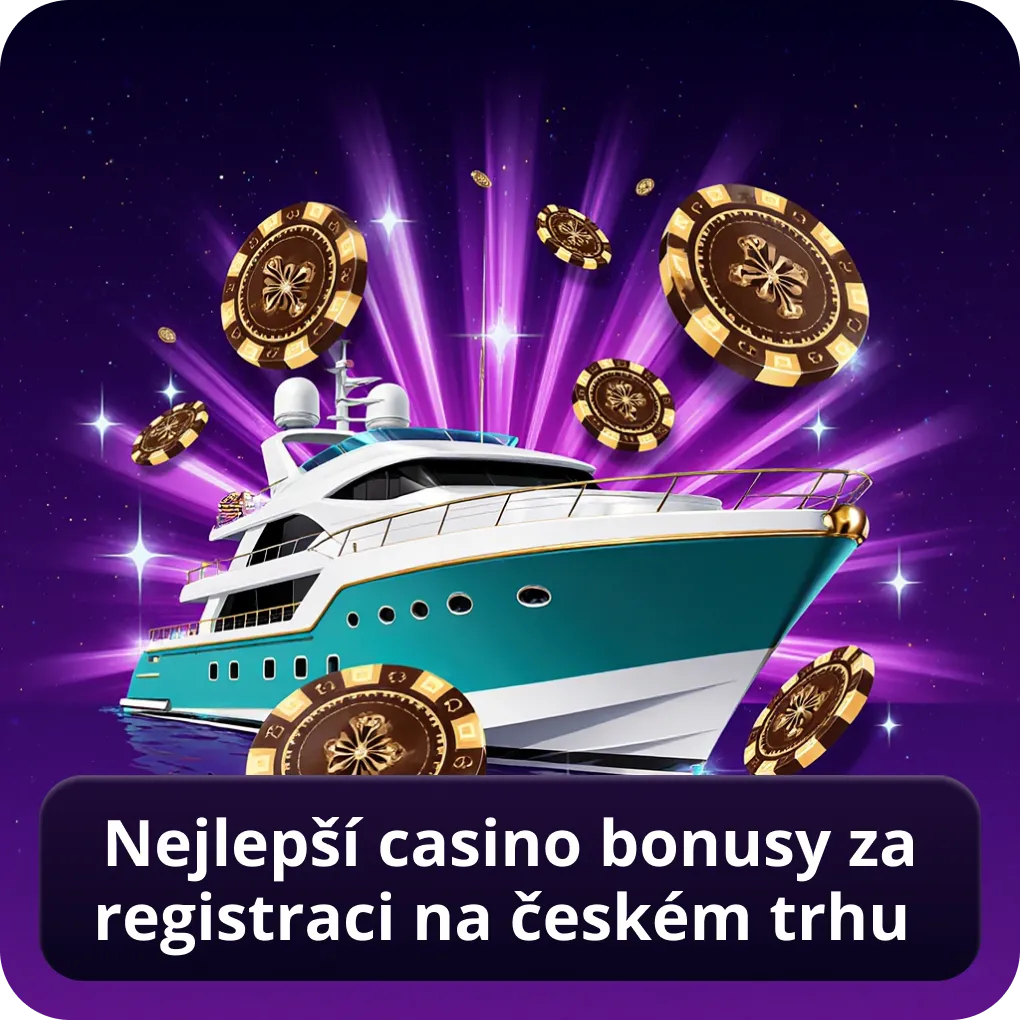 Nejlepší casino bonusy za registraci na českém trhu