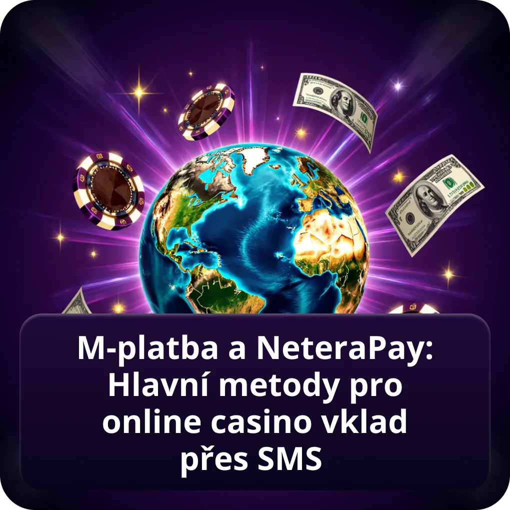 M-platba a NeteraPay: Hlavní metody pro online casino vklad přes sms