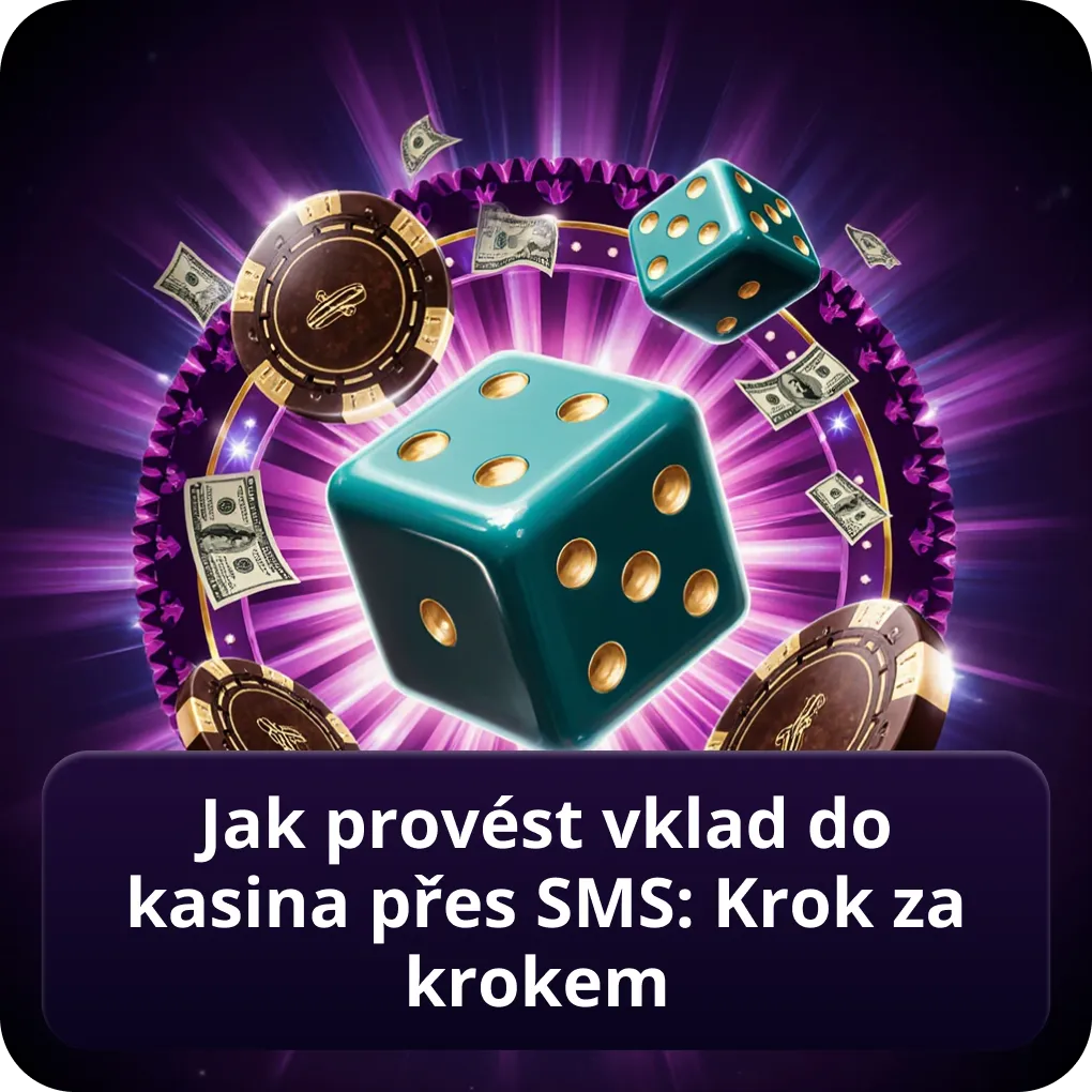 Jak provést vklad do kasina přes sms: Krok za krokem