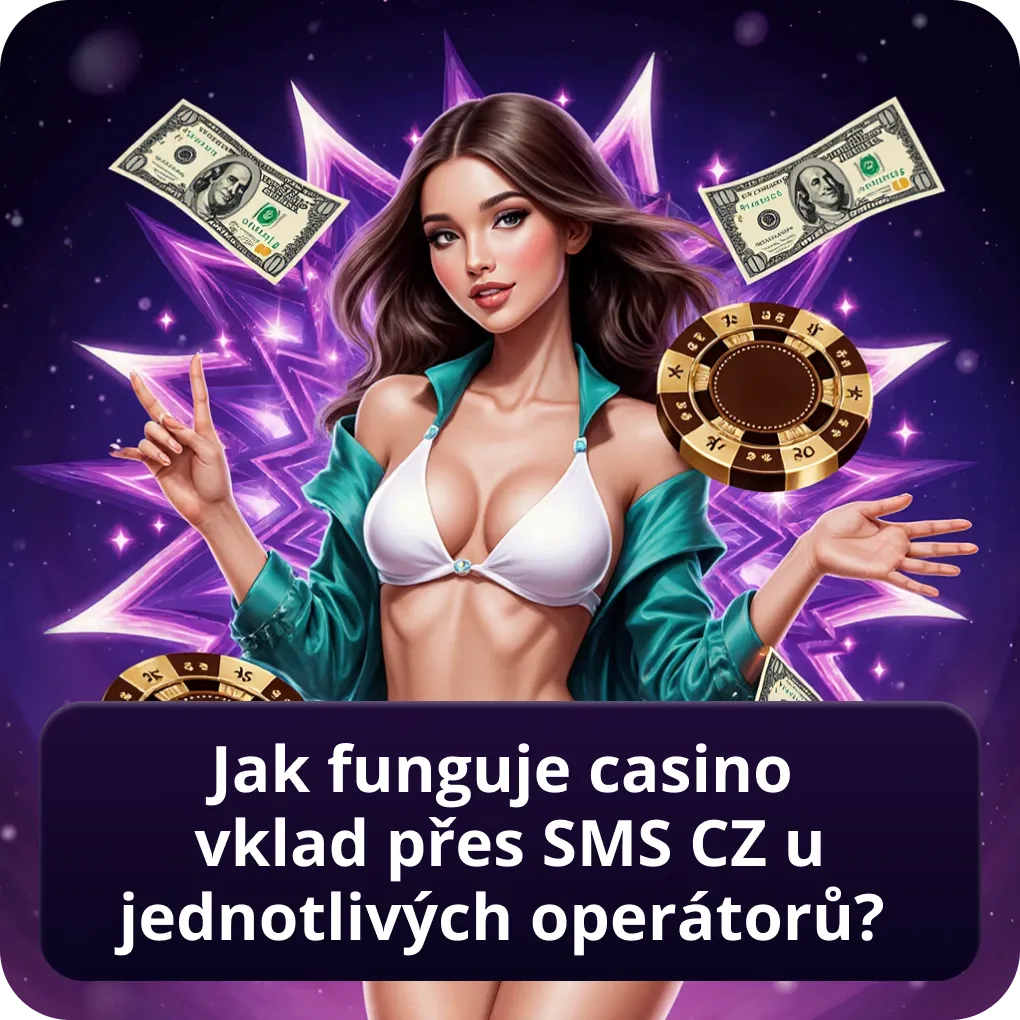 Jak funguje casino vklad přes sms cz u jednotlivých operátorů?