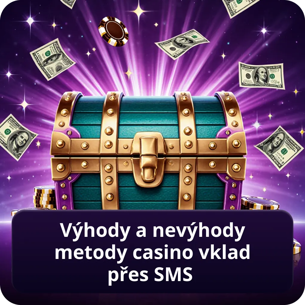 Výhody a nevýhody metody casino vklad přes sms